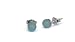 Produktbild Amazonit Ohrstecker, natürlich, rund, 5mm, 925 Silber