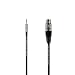 Produktbild HAISER Mikrofonkabel 3,5 mm-Klinke-Male XLR-Female-Audiokabel 1,5 m