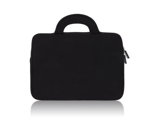 Image of amCase Chromebook Case-14 inch Travel /Carry Sleeve with Handle-Black