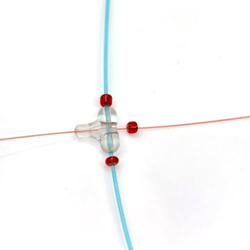 400 piezas cuentas de pesca offshore 1.5mm y 2mm miniatura 3