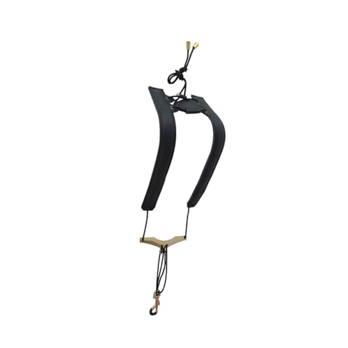 Sangle de saxophone en cuir idéale pour jouer debout et en répétition