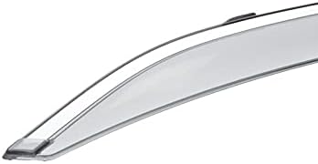 WellVisors Window Visors Wind Deflectors Compatible with Toyota Camry 2018-2024 with Chrome Trim Rain Guards 3-847TY054