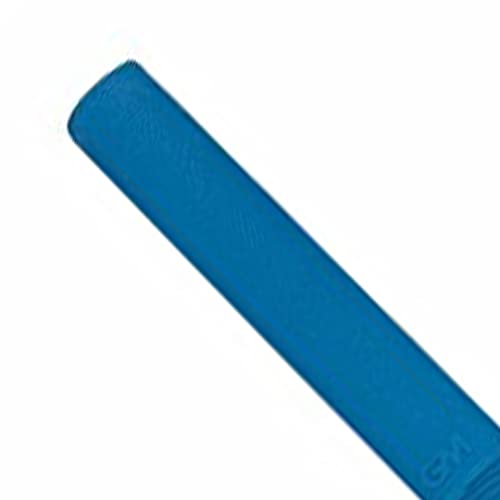 Image of GM Shock Absorbing Cricket Bat Rubber Grip | Premium Super Soft Rubber Compound | Pack of 1 | Non-Slip Cushioned Replacement Wrap for Jerk-Free Performance, Color - Aqua Blue