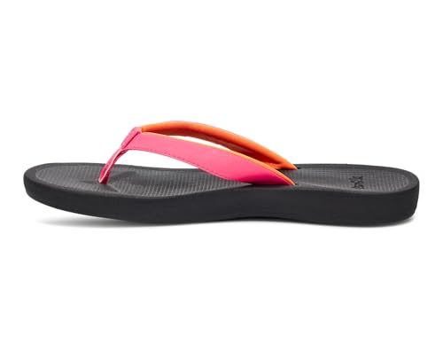 Image of Sanuk Womens Cosmic Shores | Water Resistant Flip Flops for Women | EVA Footbed With Arch Support | Women's Beach Sandals