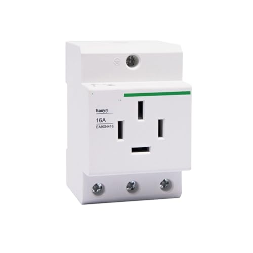 Prise murale sur rail EA9XN425 25A pour forte puissance