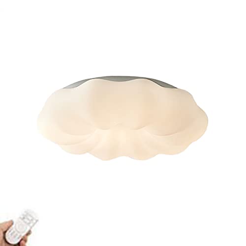 Plafonnier Led pour chambre d'enfants nuageux blanc 65x25cm