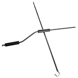 Homoyoyo Markisenkurbel Metallstange Handkurbel Sonnensegel Kurbelstange Passend für Seitenmarkisen Garten Vordächer Outdoor Sonnenschutz