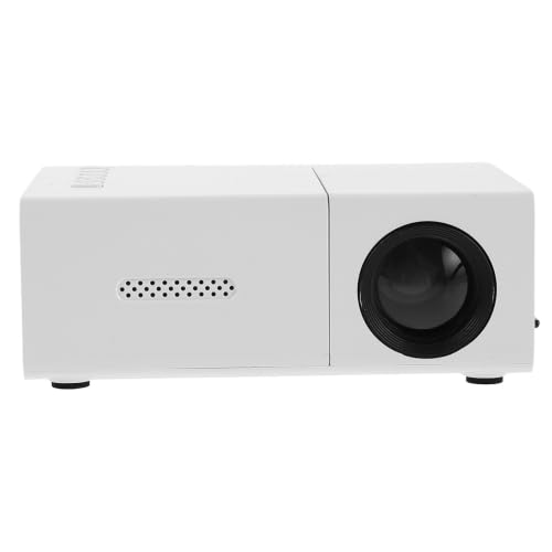 Proyector portátil mini Mobestech con fuente de luz LED amigable para los ojos, diseño compacto en plástico y metal, visuales en alta definición para laptops y smartphones, uso en casa y jardín miniatura 1