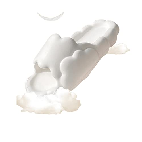 Chaussons nuages antidérapants et séchage rapide pour la salle de bain