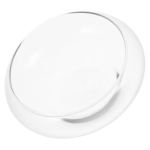 Operitacx Blumentopf Aus Glas Pflanzschalen Für Seerosen Schüssel Terrarium Sukkulenten Pflanzer Hydroponische Pflanzschale Kugelförmiges Terrarium Aquatischer Büro Aquarium Aus Glas