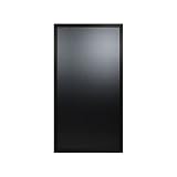 Interface PLV Ardoise Murale Cadre Droit en Bois Couleur Noir Dimensions 100 x 55 cm - Fabrication française