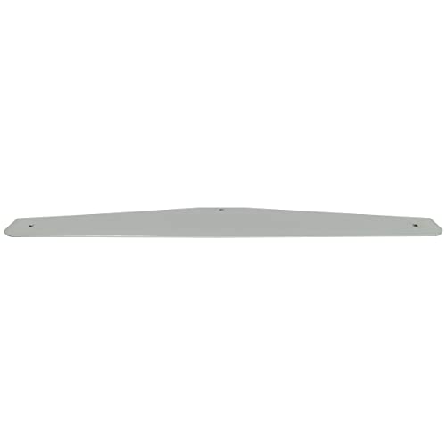 Image of Roadpro W-004CD 24 inch Studded Chrome Finish Carded Mud Flap Bottom Plate