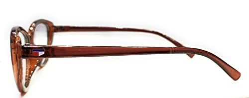 Image of Reading Glasses For Women Men power + 1.00 +1.25 +1.50 +1.75 +2.00 +2.25 +2.50 +2.75 +3.00 Computer Mobile Protection Cat eye full rim Near Vision Lightweight Premium Unisex Specs
