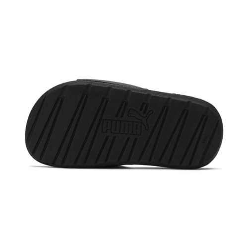 PUMA Cool Cat 2.0 JR Sandale Glissante, Black White, 38 EU