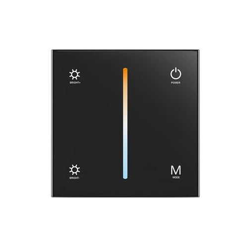 Contrôleur de lumière ruban LED 12V 24V mural touch panel