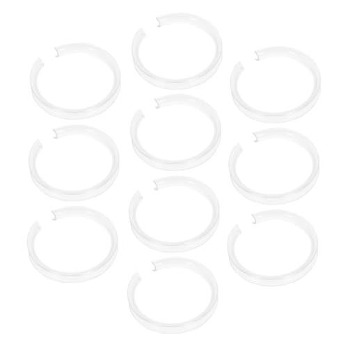 SHINEOFI Présentoir à Bracelets en Acrylique Transparent Lot de 10 Pièces Grand Format Support Individuel pour Bracelets Étagère de Rangement pour Bijoux...