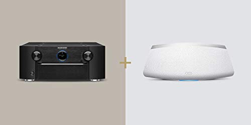 Marantz AV8805 Audio Component Pre-Amplifier + HEOS 7 Wireless Speaker (White) Bundle