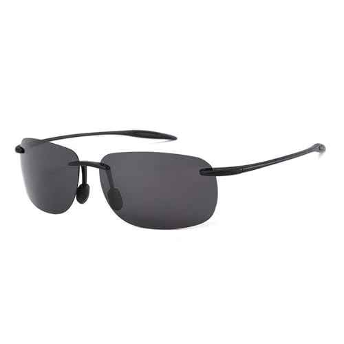 Lunettes de soleil de sport sans monture homme femme protection UV400