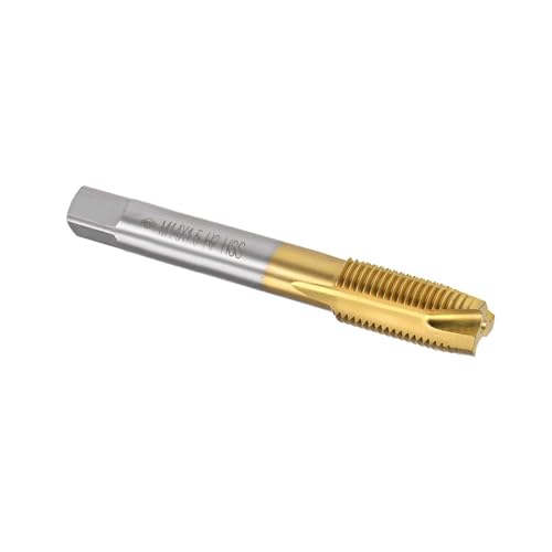Macho de rosca M14 punta espiral para evitar atascos de viruta en metal