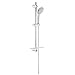 Price comparison product image GROHE 27230001 Euphoria 110 Duo Set with Shower Rail (600 mm), 2 Spray Patterns