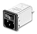 SCHAFFNER FN9264S-4-06 IEC FILTER 4A HIGH PERFORMANCE SNAP FIT