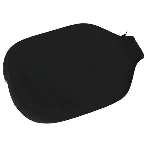 BAOYAO Paddle Cover,Neoprene Pickleball Paddle Cover Pickleball Paddles Universal Professional Ergonomic Fits Most Paddle, Racket(black) Cover