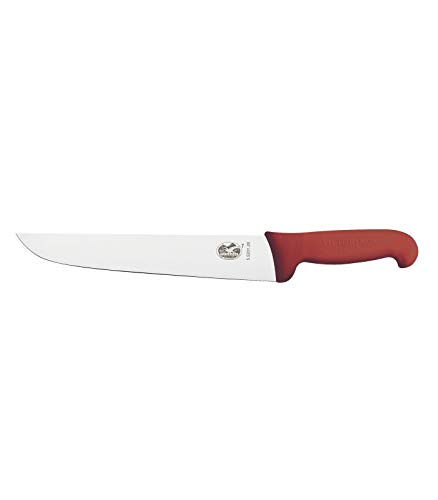 Victorinox Schlachtmesser Fibrox rot