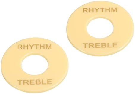 2-Pack Les Paul / SG Switch Covers – Pickup Selector Rings For Rhythm/Treble