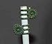 Daisy Plant Clips, Medium Green, 1 Dozen