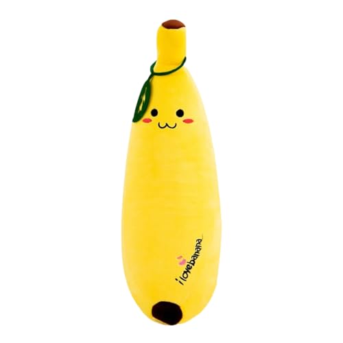 XiRiDa 13.7" Banana Plush Pillow Toy Adorable Fruit Plushie Hugging