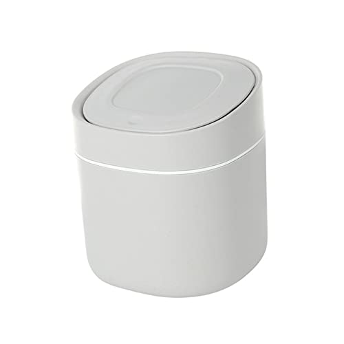 Caneca de basura rectangular de plástico azul