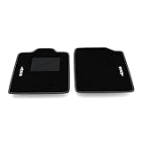Set de Tapis de Voiture compatibles avec Aixam eAixam 2016-2025 | Tapis sur Mesure en Moquette, Broderie 4x4, Tapis Voiture sur Mesure