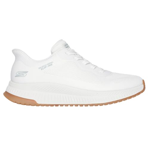 Skechers Damen Bobs Squad 4 Staple Look Turnschuhe, White Mesh, 35.5 EU – Ansicht 5