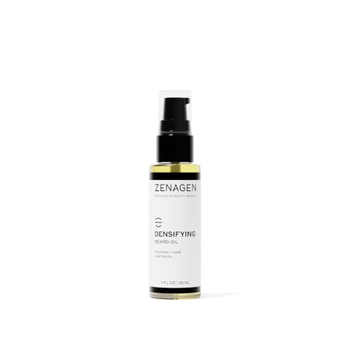 Zenagen Densifying Beard Oil | Promotes Thicker, Fuller Beard, 1 Fl Oz