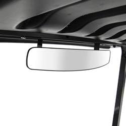 Replacement For EZGO/CUSHMAN/TEXTRON PRO FIT 180 DEGREE CONVEX REAR VIEW MIRROR E Z GO, CLUB CAR, YAMAHA by Technical Precision