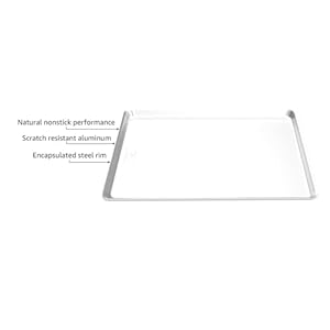 Nordic Ware Naturals Big Baking Sheet, 2 Pack, Silver Nordic Ware Naturals Big Baking Sheet 2 Pack Silver