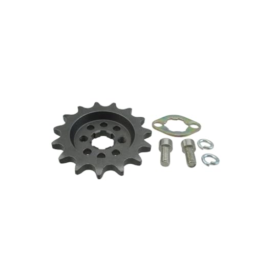 Sprocket Delantero Compensado de 7 mm 420 15t Compatible con Bicicletas de Mono Trail se Adapta a Varios Modelos de Bicicleta de Boxes