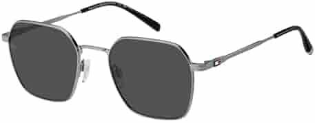 Tommy Hilfiger Erkek Güneş Gözlüğü, TH 2133/S, Koyu Gri