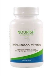 Vitaminas nutritivas para el cabello NOURISH - Haz crecer un cabello más largo y fuerte