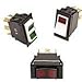 LTIGK01-6S-BL-AM-NBL/250V, Switch Rocker ON None Off DPST Quick Connect Curved/Smooth Face Gloss Rocker 100000Cycles Bulk (5 Items)
