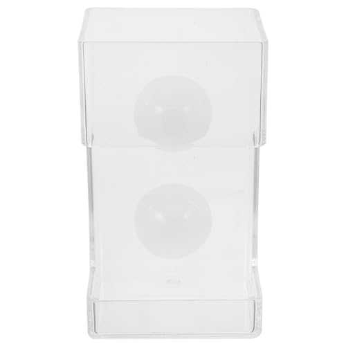 SEWACC Aquarium Fish Feeder Tube with Suction Cup Fixed-Point Sinking Fish Food Dispenser Square Design for Controlled Aquarium Feeding