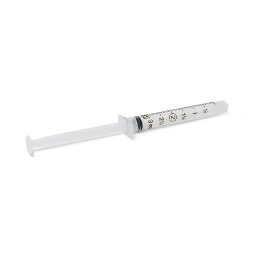 BD Luer-Lok Syringe only, 3mL, 309657, (200 Count)