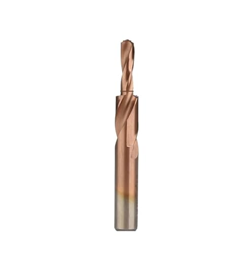 AHJYSM M35 High Speed-CO Cobalt Two Stage Step Drill Bit Screw Counterbore Twist Countersink Drill for Stainless Drilling and Chamfering(M6 180 Degree)