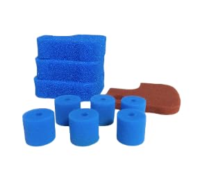 Geeignet für Oase Filter Ersatzset Biomaster (Thermo) 350/600/850