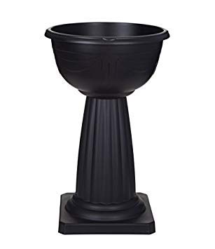 Whitefurze G1504 40cm Garden Jardiniere - Black