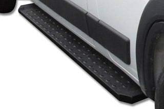 Black Horse Spartan Running Boards Modular Black Compatible with 03-14 Express 1500|03-26 Express 2500/3500|2009-2026 Express 4500|2003-2014 Savana 1500/2500/3500|2009-2026 Savana 4500-SR-GMR13796