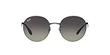 Protective case included Ray-Ban Unisex RB3537 Sonnenbrille, Blau (Gestell: blau, Gläser: lichtgrau grauverlauf 185/11), Medium (Herstellergröße: 51)