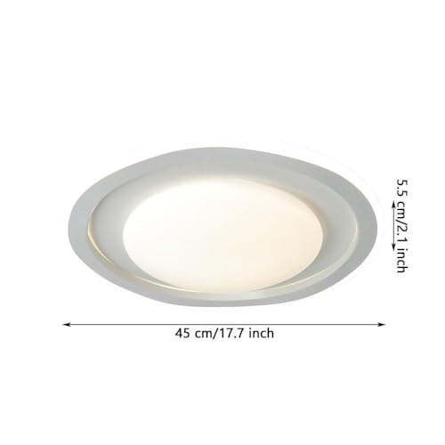 Lámpara de techo moderna circular LED para iluminación interior de salones 8