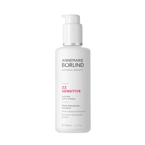 ANNEMARIE BÖRLIND ZZ SENSITIVE Milde Reinigungsemulsion (150 ml) - Reinigt Sanft und Gründlich, Unterstützt den Eigenschutz der Hautflora - Vegetarisch