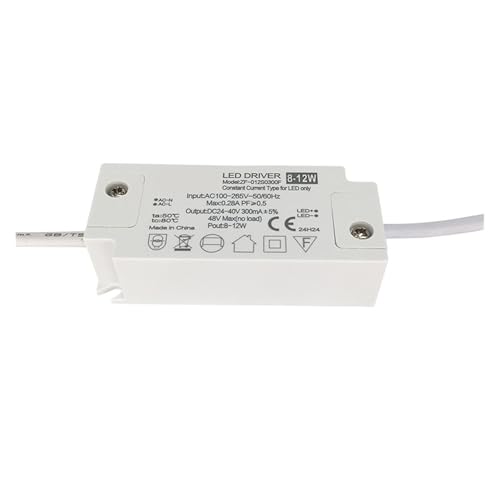 Alimentation LED 8-12W transfo anti-scintillement pour lumière de salon et cuisine